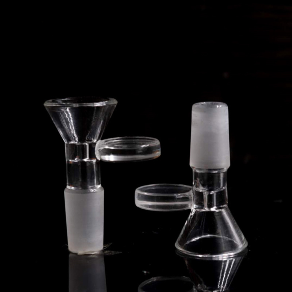 Glass pipe bong 14 plug 19 plug inside and outside frosted middle plug