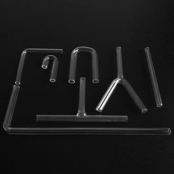 Chemical experiment glass tube - catheter 45 degrees 60 degrees 90 degrees 120 degrees - catheter T type Y type catheter trachea and other laboratory instruments customized