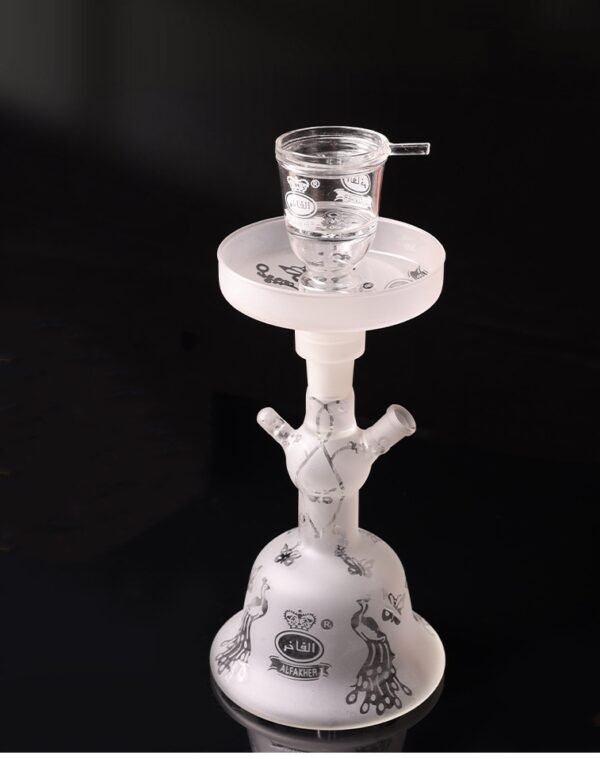 Arabian water bottle White sandblasted mini hookah bar KTV mini hookah