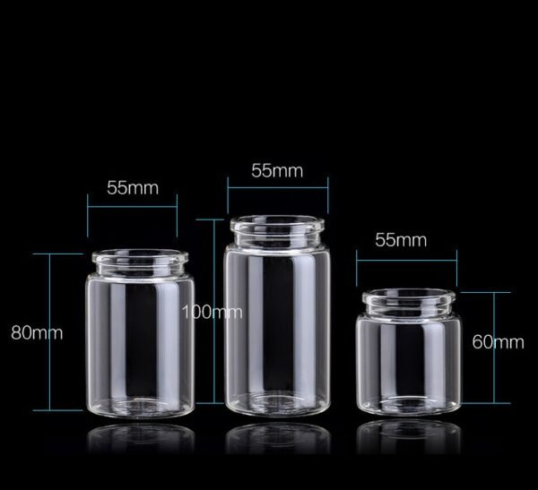 High borosilicate glass bottle with Cork Series-2