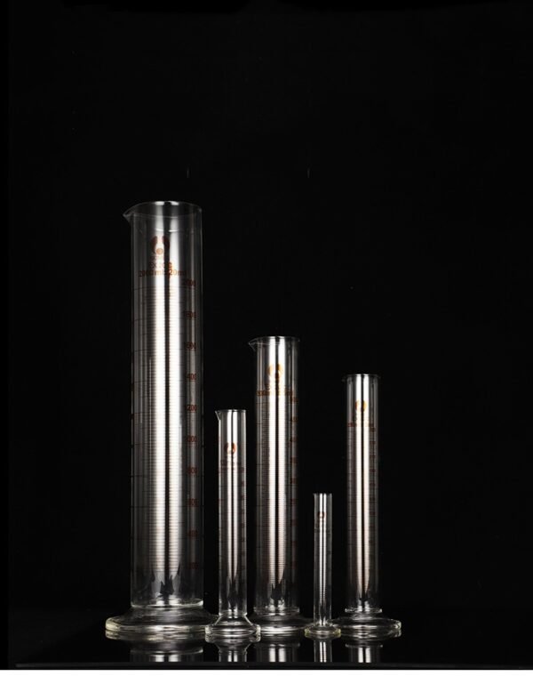 Biological laboratory glass teaching instrument Large capacity straight measuring cylinder 5m-5000ml custom glass measuring cylinder with scale